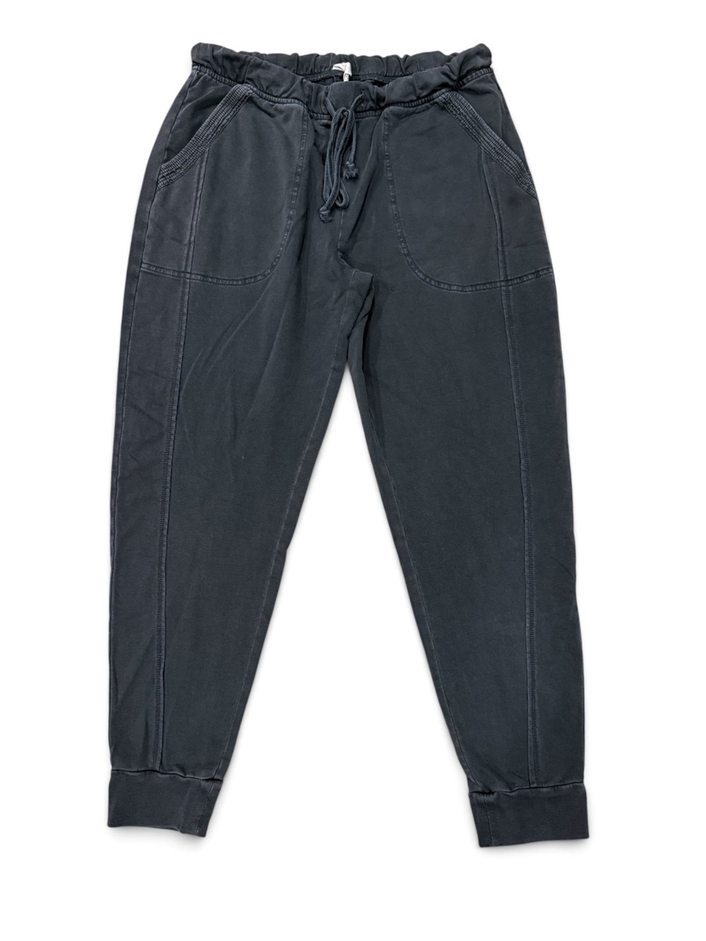 Anthropologie Daily Practice Cropped Joggers with Elastic and Tie Waist